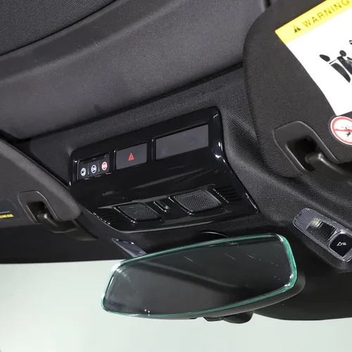 Vista 4 de Daeiclru Cubierta de luz de lectura superior para automóvil, compatible con Chevrolet Corvette C8 2020-2023, accesorios de cubierta de lámpara