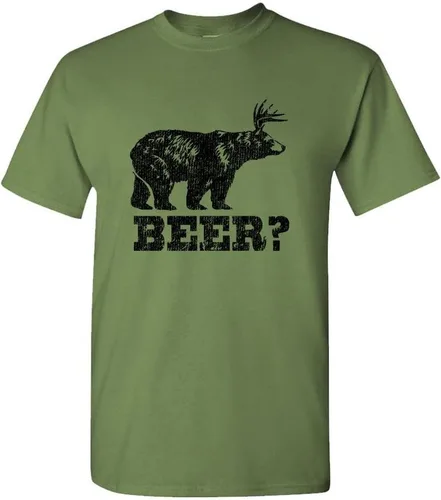 Vista 5 de The Goozler Retro Deer Beer Bear - Camiseta