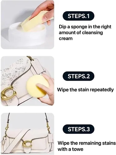 Vista 6 de liucocotos Barmoar - Limpiador de zapatos, crema limpiadora de barmoar, kit de crema de limpieza para todos los zapatos