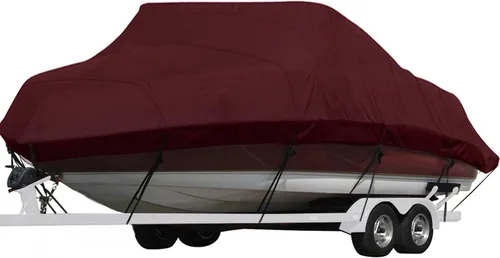 Vista 12 de Cubierta Seamander para lancha, resistente e impermeable para casco en V, de tres cascos, para pesca, esquí, estilo profesional para poca Gris