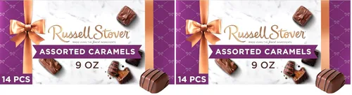 Vista 11 de Russell Stover, Surtido de chocolate con leche, caja de regalo de chocolate, 9.4 onzas