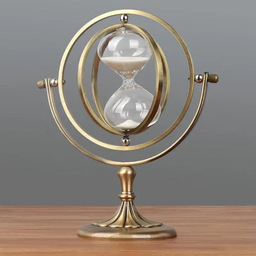 Vista 2 de Reloj de arena, temporizador de arena, arte de arena en movimiento, temporizador de arena de reloj de arena, reloj de arena de cristal, reloj