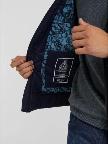 Vista 5 de GUESS Ciclista elástica para hombre, Smart Blue