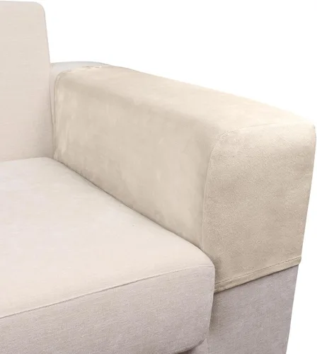 Vista 73 de Funda para Sofá de Terciopelo Elástico Funda de Cojín de Sofá 1 Pieza - Funda Elástica Lavable para Asiento o Respaldo, Fundas de Asiento para Sofás