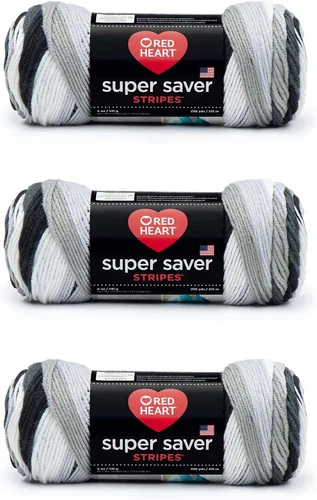 Vista 88 de Red Heart Hilo Super Saver, paquete de 3, camuflaje, 3