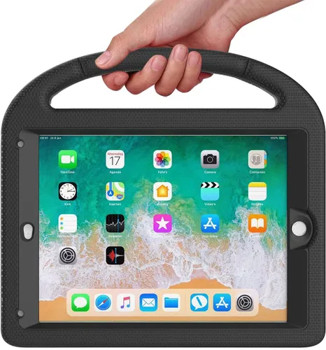 Vista 8 de SUPLIK Funda para niños para iPad 5ª/6ª Generación (9.7 pulgadas, 2017/2018), iPad Air 2/1 & Pro 9.7 con protector de pantalla, cubierta protectora