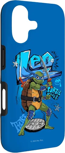 Vista 3 de Teenage Mutant Ninja Turtles: Mutant Mayhem Leo Turtle Power - Carcasa para iPhone 17