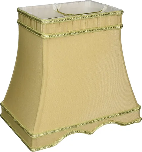 Vista 10 de Royal Designs - Pantalla rectangular para lámpara de diseño, color beige, (8 x 6) x 12 x 8 pulgadas x 11 pulgadas