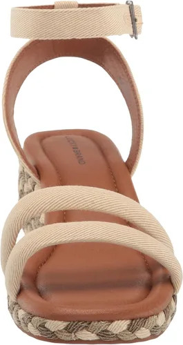 Vista 2 de Lucky Brand Sandalia de cuña trenzada Naylicia para mujer