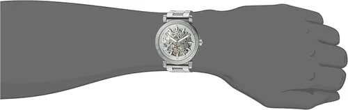 Vista 3 de Michael Kors relojes Halo Reloj Automático de Acero Inoxidable talla única Plateado