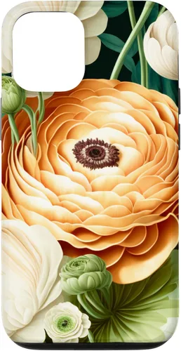 Vista 27 de Funda de jardinería para iPhone 11 vintage inspirada en Ranunculus