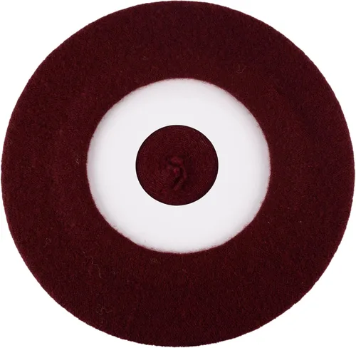 Vista 10 de Hat To Socks Boina francesa de mezcla de lana para hombre y mujer en colores lisos
