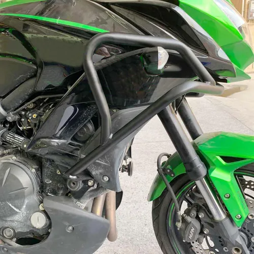 Vista 3 de Marco de barra de choque para motocicleta, protección del motor, parachoques de carretera compatible con Versys 650 KLE 650 2015 2016 2017 2018 2019