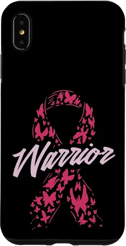 Vista 11 de Breast Cancer Awareness Pink Ribbon Warrior Gift Case for iPhone 17