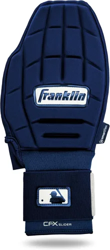 Vista 18 de Franklin Sports MLB Guante deslizante de béisbol y sóftbol - CFX PRT Guantes de baserunning deslizantes protectores para adultos y jóvenes - Guante
