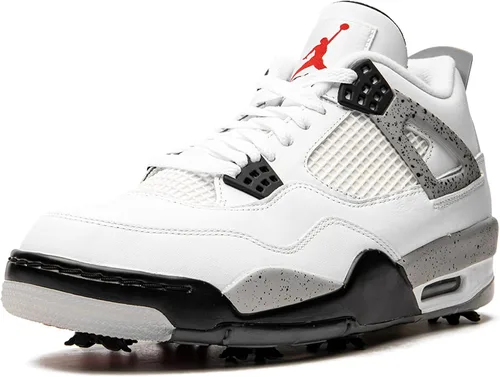 Vista 4 de Jordan Hombres 4 Golf CU9981 100 Cemento blanco - Talla 11, VoltNegro-sequoia-blanco