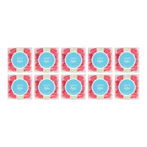 Vista 4 de Sugarfina Labios de azúcar, gomitas, bolsa de caramelo a granel de 1 libra