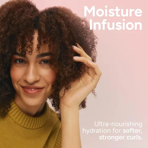 Vista 3 de Ouidad Curl Quencher Acondicionador Hidratante, Acondicionador Capilar Definidor de Rizos para Rizos Suaves, Nutridos e Hidratados, Ayuda a Reparar
