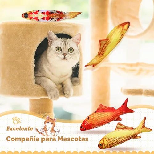 Vista 5 de Barydat - 6 almohadas de peluche de 12 pulgadas para gatos, diseño clásico