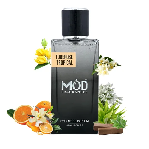 Vista 2 de Perfume tropical Tuberose para mujeres y hombres – Inspirado en Marfa Memo Perfume de diseñador Perfume de larga duración Floral Woody Musk