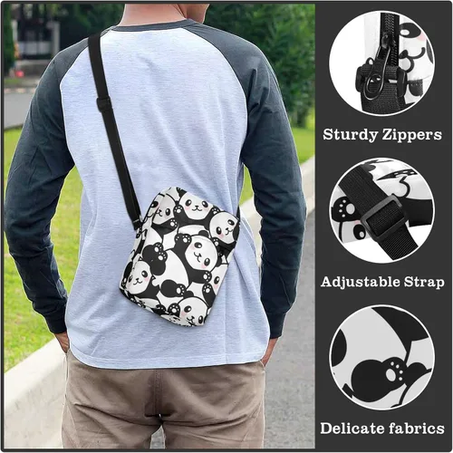 Vista 6 de Sinestour Bolsa de mensajero de alpaca con cactus de acuarela para mujeres y hombres, bolsa de hombro para trabajo y negocios