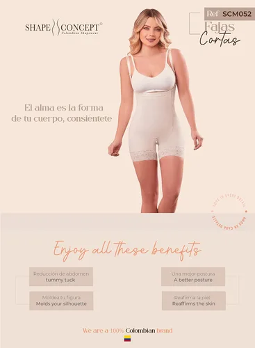 Vista 7 de SHAPE CONCEPT 052 069 Fajas Colombianas Reductoras y Moldeadoras Post Surgery Compression Garment Tummy Tuck