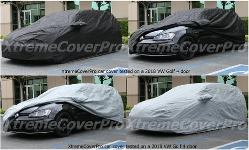 Vista 2 de Funda de coche para Volkswagen Golf GTI XTREMECOVERPRO Diamond Series 2011, 2012, 2013, 2014, 2015, 2016, 2017, 2018, 2019, 2020, color negro