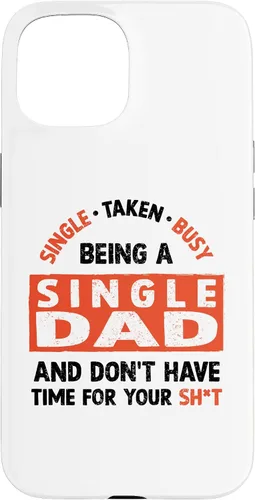 Vista 6 de Single Dad Design for Divorced Dads - Being A Single Dad Case for iPhone 17