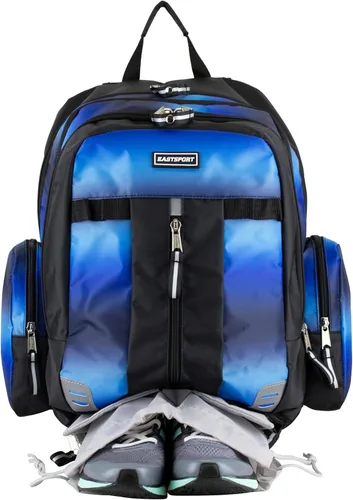 Vista 14 de Eastsport Mochila extragrande expandible con funda para laptop de 15 pulgadas, bolsa de viaje para negocios, universidad y trabajo, Talla única, se