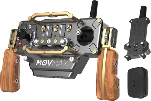 Vista 12 de MOVMAX Control remoto inalámbrico para DJI Osmo Pocket 4/3/2, soporte de teléfono Magsafe con joystick efecto Hall, batería de larga duración