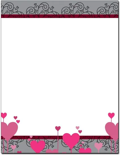 Vista 4 de Bright Hearts - Papel para impresora láser y de inyección de tinta (25 hojas)