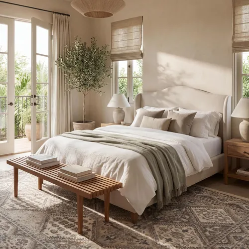 Vista 4 de nuLOOM Alfombra de Área Becca Tradicional con Diseño de Azulejos 2x3, Beige, Diseño Transicional Desvanecido, Resistente a las Manchas, Para