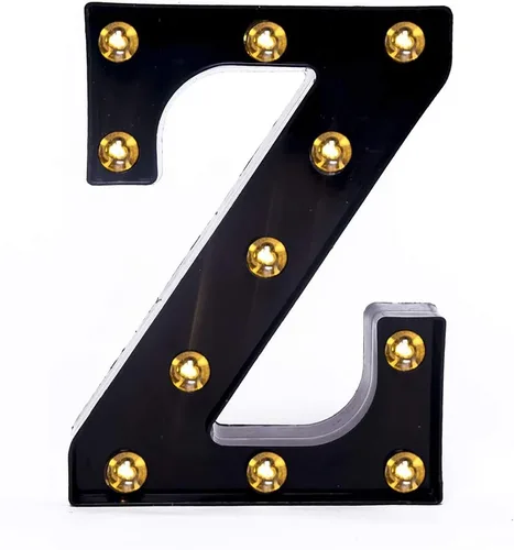 Vista 26 de Foaky Letrero de luces LED negras con número de marquesina, luces de números de marquesina iluminadas para luz nocturna, boda, fiesta de cumpleaños