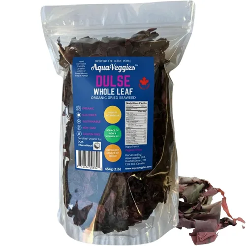 Vista 10 de Whole Leaf Kombu - Maine Coast - Verduras marinas para dietas cetogénicas, paleo, vegetarianas y veganas, algas marinas orgánicas sin gluten, 1 onza