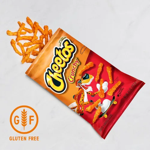 Vista 2 de Cheetos - Bocadillos con sabor a queso, crujientes, 2 onzas (paquete de 64)
