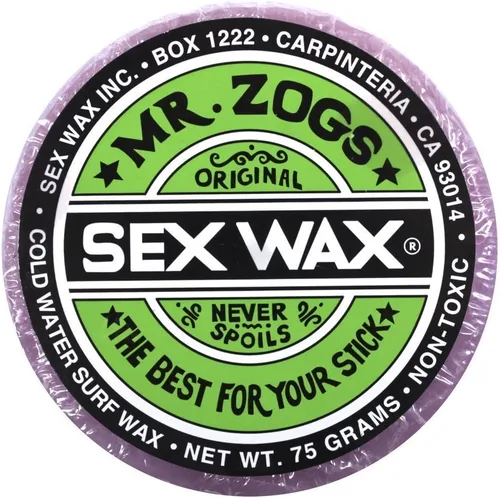 Vista 3 de Mr. Zogs Original Sexwax - Temperatura del agua fría con aroma a coco (blanco)