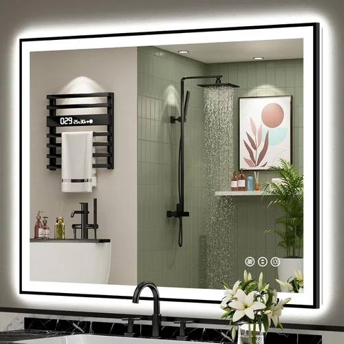 Vista 80 de 24x32 LED Bathroom Mirror, Backlit & Front Lit Lighted Mirror Retroiluminado+luz frontal