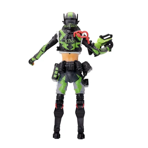 Vista 2 de Electronic Arts Apex Legends - Figura de acción de octanaje coleccionable de 6 pulgadas Rare: Hit and Run Skin