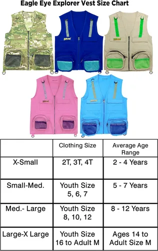 Vista 6 de Eagle Eye Conjunto de chaleco cargo para niños
