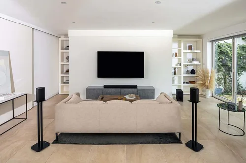 Vista 7 de Sony SA-RS5 Altavoces Traseros Inalámbricos con Batería Integrada para BRAVIA Theater (BAR 8, BAR 9), HT-A7000/A5000/A3000 y STR-AN1000