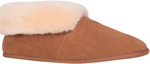 Vista 2 de Nube nueve piel de oveja mujer suave suela botín zapatilla