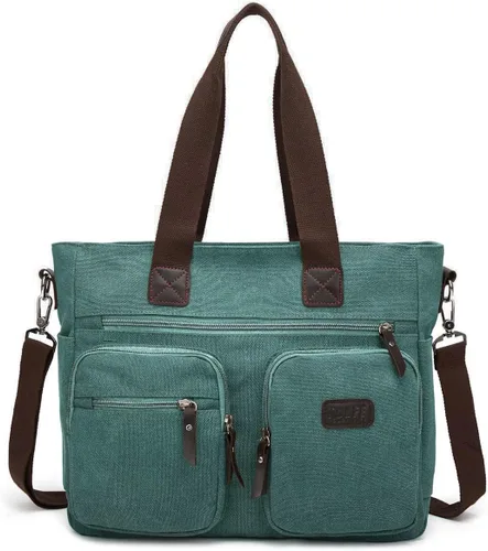 Vista 2 de ToLFE Bolso de Mano con Asa Superior para Mujer, Bolso de Hombro, Bolso Mensajero, Bolso Tote, Cartera, Bolso Cruzado, Bolsa de Viaje para Trabajo