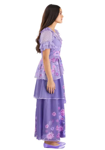 Vista 4 de Disfraz Disney Encanto Isabela para Mujer Multicolor
