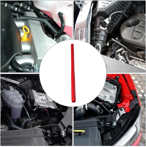 Vista 7 de VICASKY Herramienta de bujía, enchufe de bujía de goma roja para automóviles y motocicletas, removedor de instalación portátil para motocicletas