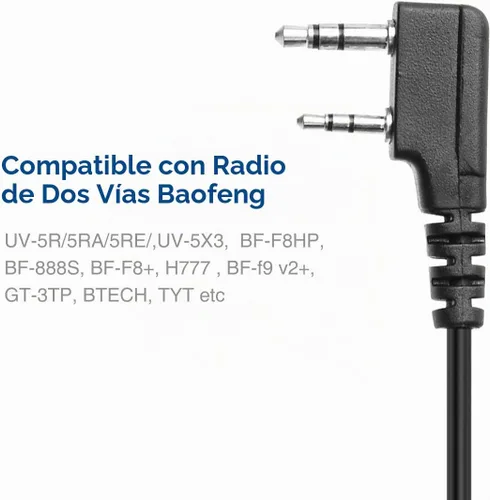 Vista 4 de Baofeng BF-S112, radio con bocina bidireccional