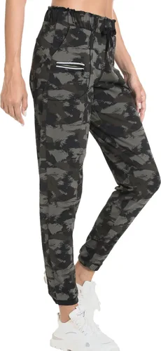 Vista 167 de Kcutteyg - Pantalones deportivos con bolsillos para mujer, diseño suave, ligero y de secado rápido, para entrenamiento, gimnasia, yoga y correr