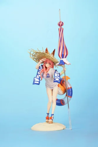Vista 4 de Popularity FateGrand Order FGO Swimsuit Tamamo No Mae Pretty Girl PVC Action Figures Collection Decoration Figurine Model Toy Anime Cartoon Game