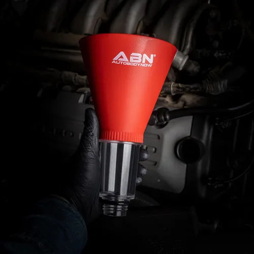 Vista 5 de Embudo Automotriz ABN - Embudo de Aceite de Motor Compatible con Subaru para Uso como Embudo de Cambio de Aceite sin Derrame con Adaptador