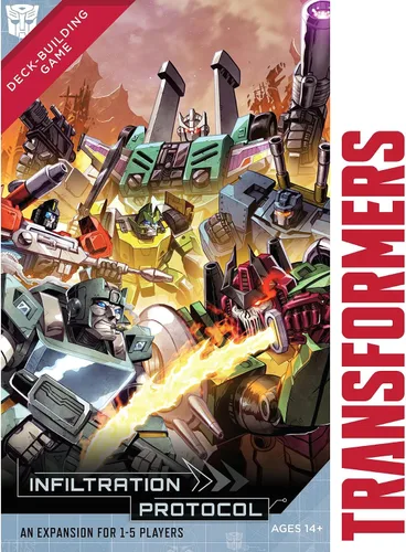 Vista 8 de Renegade Games Studio Transformers Juego de construcción de mazos: expansión del protocolo de infiltración - Edades 14+, 1-5 jugadores