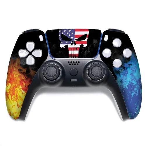 Vista 20 de American Warriior Custom PS-5 Controller Wireless compatible with Play-Station 5 Console by BCB Controllers Proudly Customized in USA with
